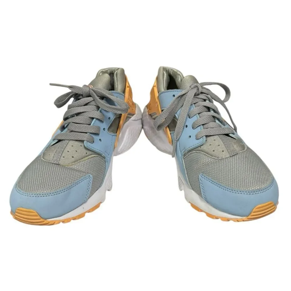 Nike Huarache Run Big Kids Blue Coral Running Shoes Sneakers 6.5  6.5Y